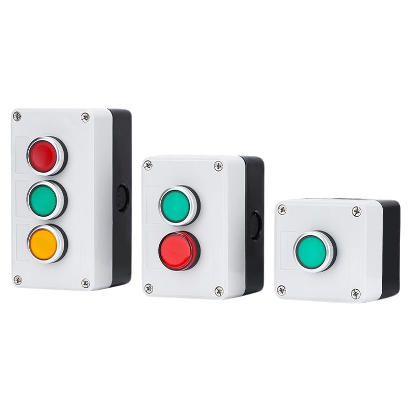 高白按钮控制盒成套