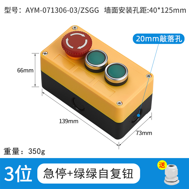 三位急停加两绿-AYM-071306-03/ZSGG